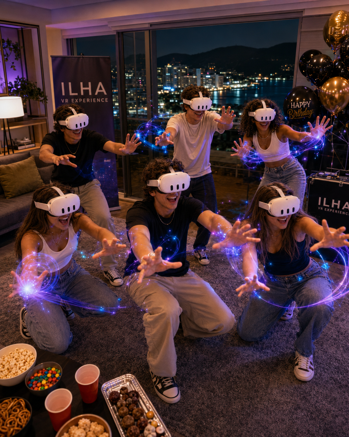 ILHA VR — festa teen euforia